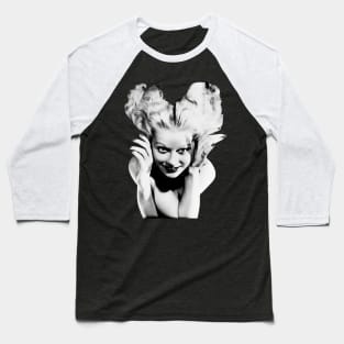 Lucille Ball B&W Baseball T-Shirt